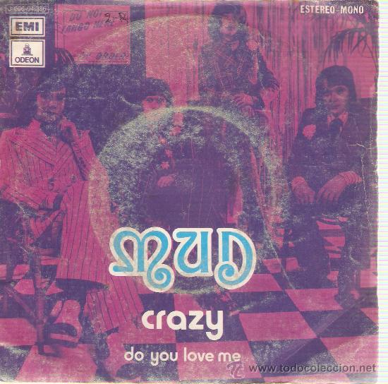 Discos de vinilo: SINGLE EDITADO EN ESPA&Ntilde;A MUD - CRAZY - Foto 1