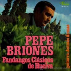 Discos de vinilo: PEPE BRIONES ··· CON TRABUCO Y MANTA (+3) - (EP 45 RPM). Lote 38003422