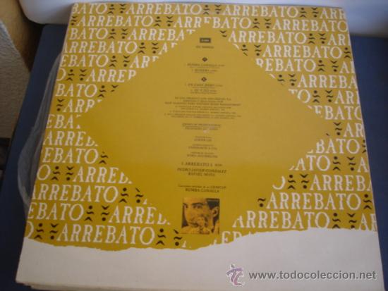 Discos de vinilo: ARREBATO   RUMBA CANALLA  PROMO - Foto 2