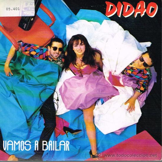 Discos de vinilo: Didao - Vamos a bailar (2 versiones) - Single 1991 - Foto 1