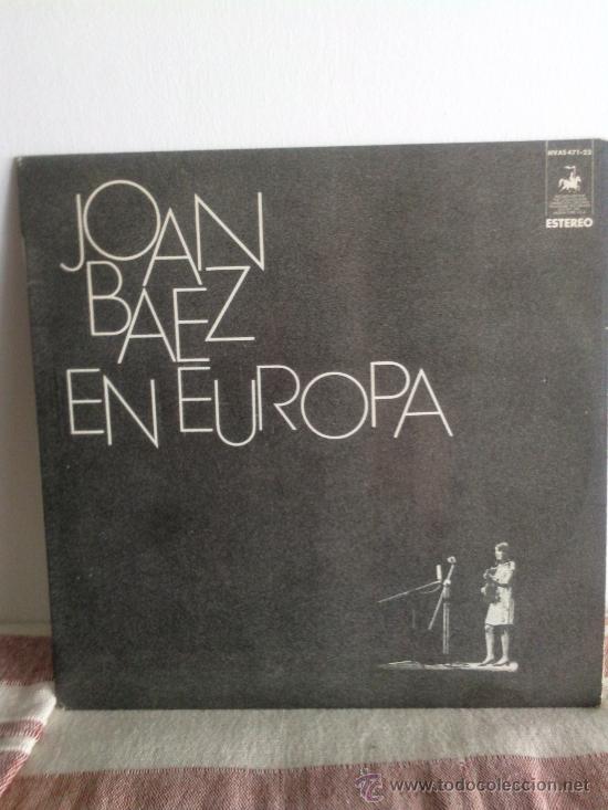 Discos de vinilo: Lp Joan Baez en europa 1972 - Foto 1