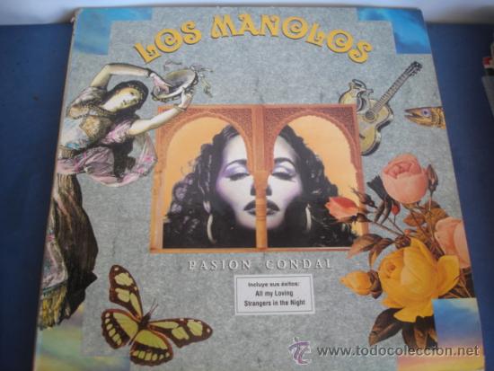Discos de vinilo: LOS MANOLOS   PASION CONDAL - Foto 1