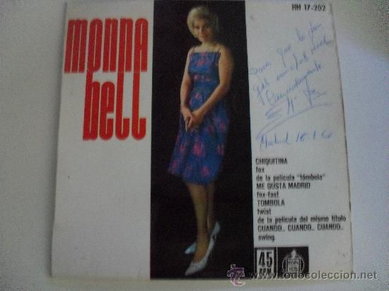 Discos de vinilo: MONNA BELL - CHIQUITINA + 3 EP 1962 - Foto 1