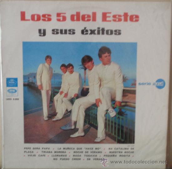 Discos de vinilo: LOS 5 DEL ESTE Y SUS EXITOS 12 LP SPANISH EDIT - Foto 1