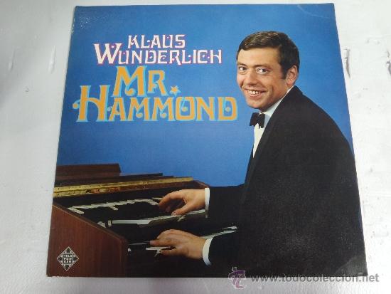 Discos de vinilo: DOBLE KLAUS WUNDERLICH MR HAMMOND - Foto 1