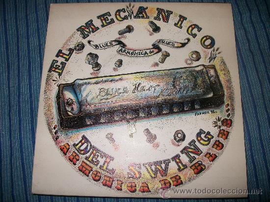 Discos de vinilo: EP - EL MECANICO DEL BLUES - ARMONICA DE BLUES - Foto 1
