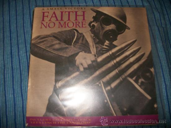 Discos de vinilo: EP - FAITH NO MORE - A SMALL VICTORY - Foto 1