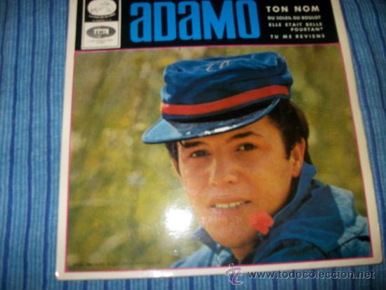 Discos de vinilo: EP - ADAMO - TON NOM - Foto 1