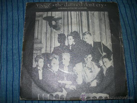Discos de vinilo: EP - VISAGE - THE DAMNED DONT CRY - Foto 1