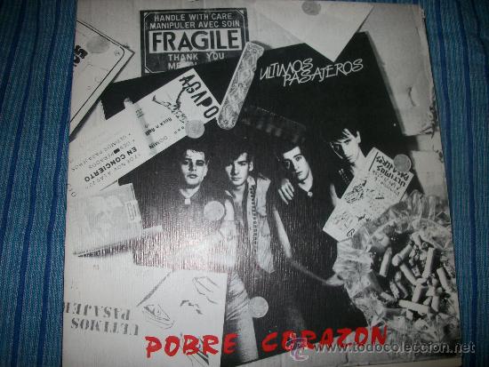 Discos de vinilo: EP - ULTIMOS PASAJEROS - POBRE CORAZON - Foto 1