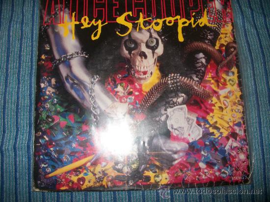 Discos de vinilo: EP - ALICE COOPER  - HEY STOOPID - Foto 1