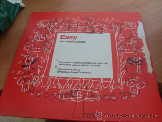 Discos de vinilo: EASY (HERMANOS LATINOS) 12 INCH (B-38) - Foto 2
