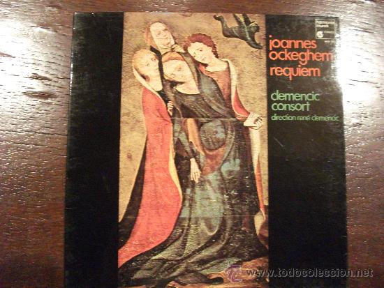 Discos de vinilo: J. Ockeghem, Requiem - Foto 1