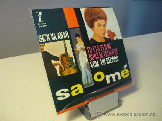 Discos de vinilo: SALOME SEN VA ANAR ep - Foto 1