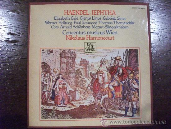Discos de vinilo: Haendel, Jephtha - Foto 1