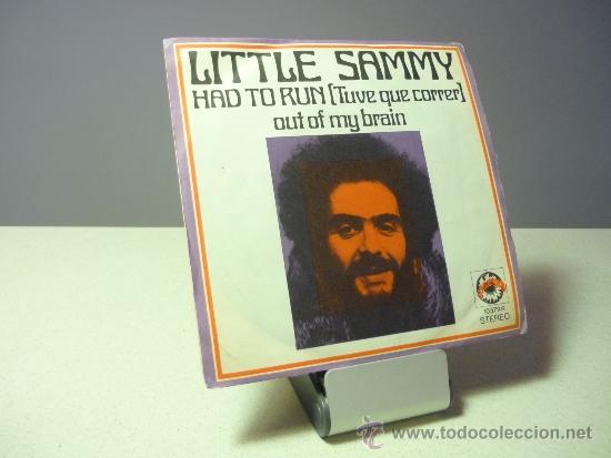 Discos de vinilo: LITTLE SAMMY HAD TO RUN SINGLE - Foto 1