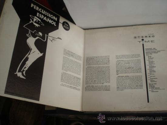 Discos de vinilo: AL CAIOLA   PERCUSSION ESPA&Ntilde;OL  GATEFOLD - Foto 2