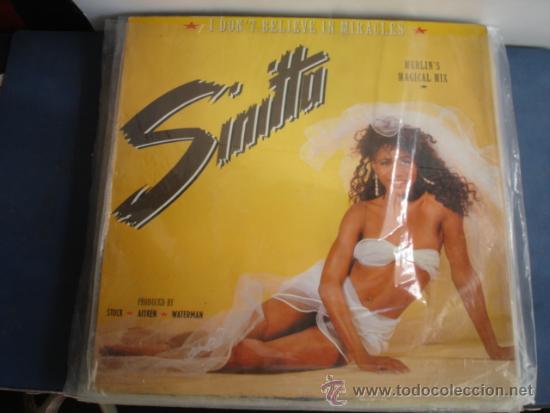 Discos de vinilo: SINITTA   I DON&acute;T BELIEVE IN MIRACLES - Foto 1