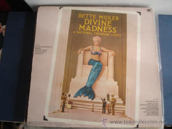 Discos de vinilo: BETTE MIDLER   DIVINE MADNESS - Foto 2