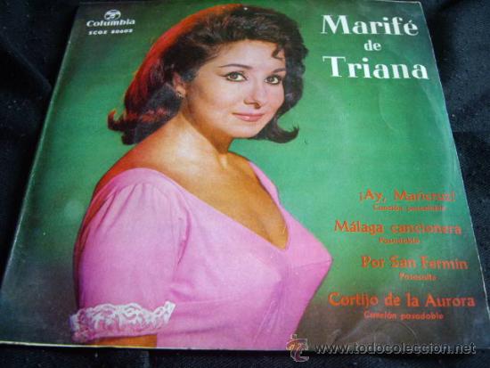 Vinyl records: marifede triana-ay maricruz