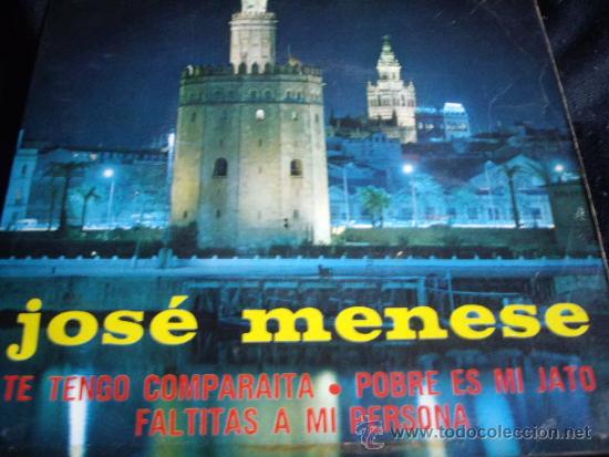 Discos de vinilo: jose menese-te tengo comparaita - Foto 1