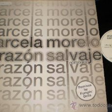 Discos de vinilo: MARCELA MORELO MAXI CORAZON SALVAJE ESPAÑA 1998. Lote 359574785