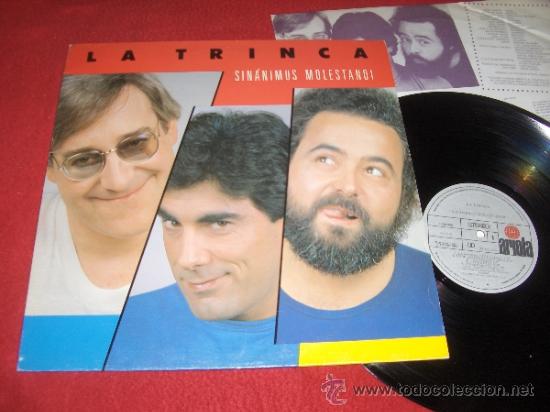 Discos de vinilo: LA TRINCA Sinanimus molestandi LP 1985 Ariola ED ESPA&Ntilde;OLA SPAIN