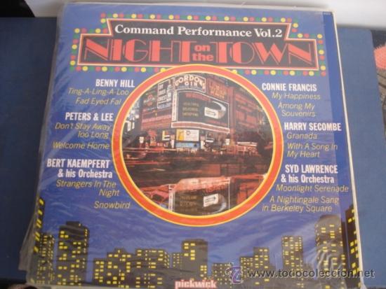 Discos de vinilo: COMMAND PERFOMANCE VOL.2 NIGHT ON THE TOWN - Foto 1