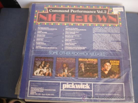 Discos de vinilo: COMMAND PERFOMANCE VOL.2 NIGHT ON THE TOWN - Foto 2