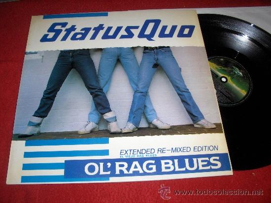 Discos de vinilo: STATUS QUO Ol'rag blues/Stay the night/Whatever you want 12&rdquo; MX 1983 Vertigo EDICION ESPA&Ntilde;OLA SPAIN