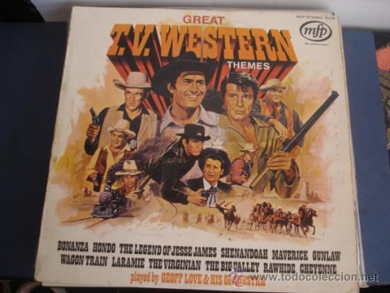 Discos de vinilo: THE T.V. WESTERN THEMES - Foto 1