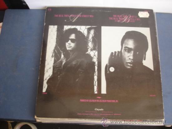 Discos de vinilo: JELLY BEAN  THE REAL THING   maxi - Foto 2