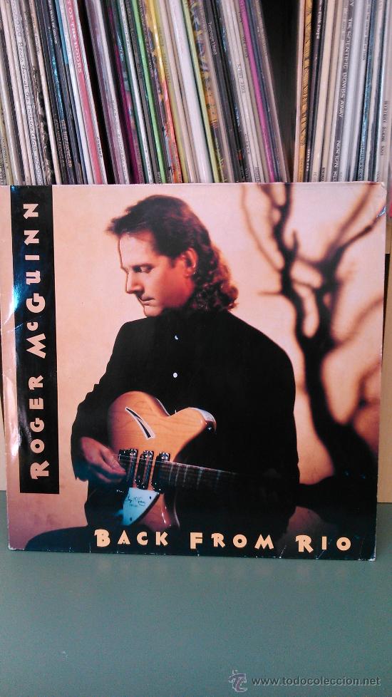 Discos de vinilo: ROGER McGUINN ( BYRDS) -BACK FROM RIO - Foto 1