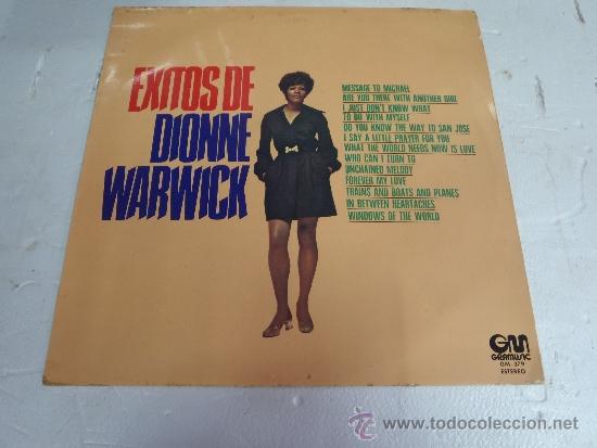 Discos de vinilo: ZA EXITOS DE DIONNE WARWICK - Foto 1