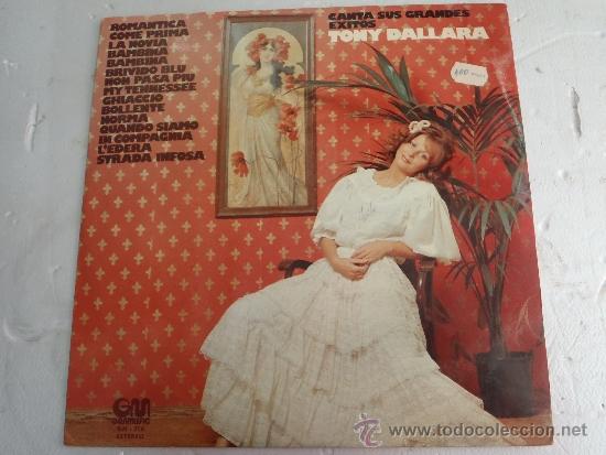 Discos de vinilo: CANTA SUS GRANDES EXITOS TONY DALLARA - Foto 1