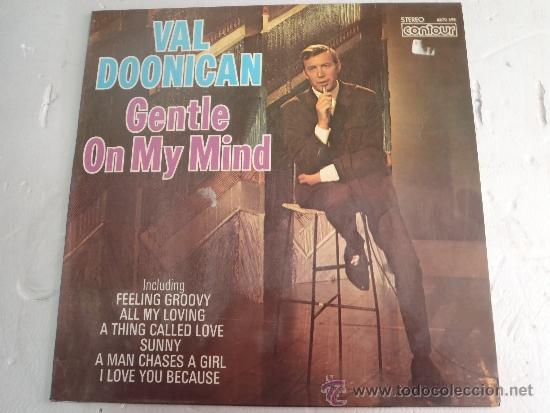 Discos de vinilo: VAL DOONICAN GENTLE ON MY MIND - Foto 1