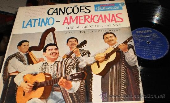 Vinyl records: luis alberto del parana lp can&Ccedil;oes latino-americanas brasil
