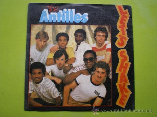 Discos de vinilo: THE ANTILLES / LETS SHAKE / SIMONS MELODY (SINGLE 1982) PEPETO - Foto 1