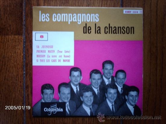 Discos de vinilo: les compagnons de la chanson  -  sa jeunesse  + 3 - Foto 1