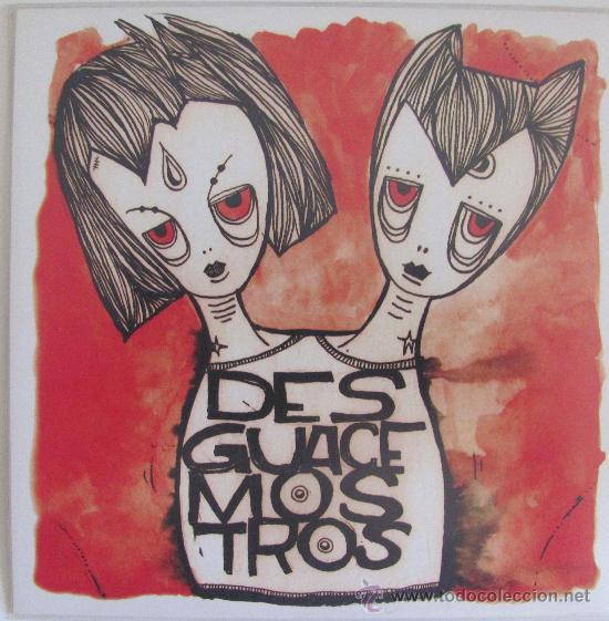 Discos de vinilo: MOSTROS / DESGUACE - EP COMPARTIDO - Foto 1