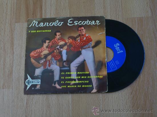 Discos de vinilo: MANOLO ESCOBAR Y SUS GUITARRAS - Foto 1