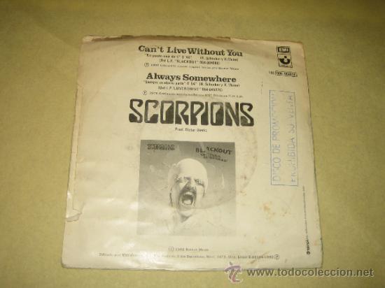 Discos de vinilo: SCORPIONS - PROMO - ED. ESPA&Ntilde;OLA 1982 - Foto 2