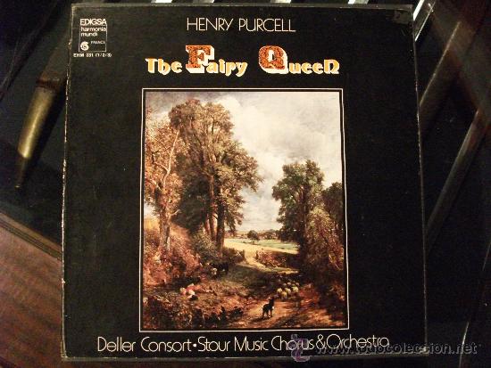 Discos de vinilo: H. Purcell, The fairy queen - Foto 1