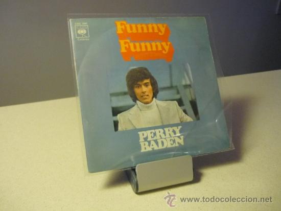 Discos de vinilo: PERRY BADEN FUNNY FUNNY single - Foto 1