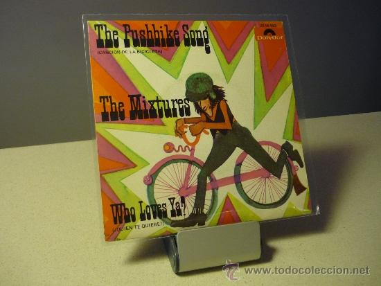 Discos de vinilo: THE MIXTURES THE PUSHIBIKE SONG single - Foto 1