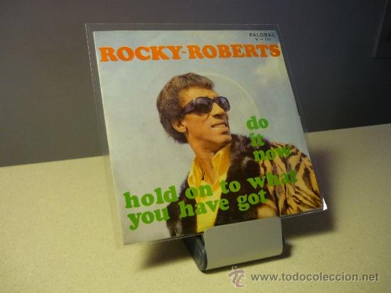 Discos de vinilo: ROCKY ROBERTS   DO IT NOW single - Foto 1