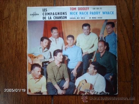 Discos de vinilo: les compagnons de la chanson  -  Fais ta priere  + 3 - Foto 1