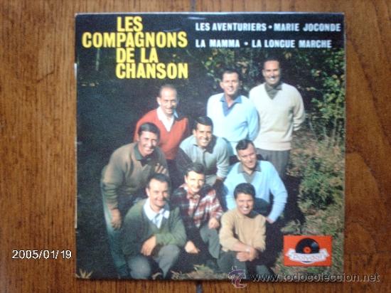 Discos de vinilo: les compagnons de la chanson  -  la mamma  + 3 - Foto 1