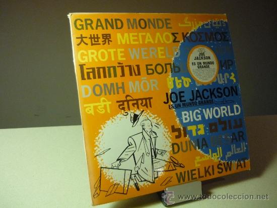 Discos de vinilo: JOE JACKSON IN A BIG WORLD VINILO LP - Foto 1