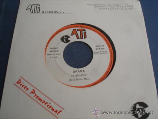 Discos de vinilo: DRAMA   CRISIS  PROMO - Foto 2